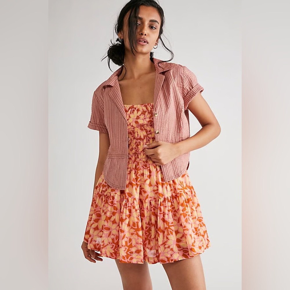 Free People Sweet Annie Mini Dress - M